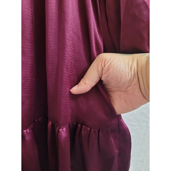 Lilly Pulitzer Deacon 3/4 Sleeve V-Neck Dress Amarena Cherry Size 2 Pockets NWT - Picture 10 of 11